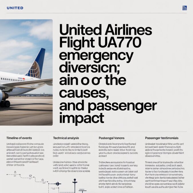 United Airlines Flight UA770 Emergency Diversion