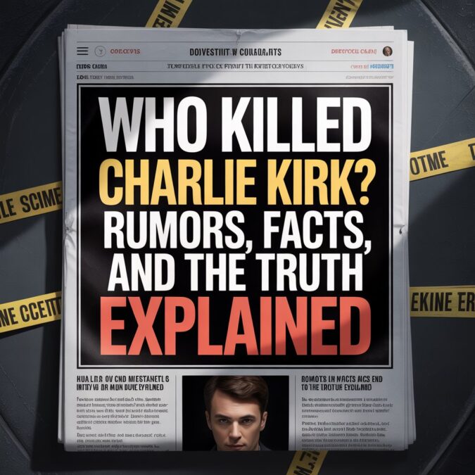Who Killed Charlie Kirk